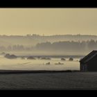 Nebel am Flugplatz