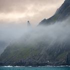 Nebel am Fuss des Nordkaps