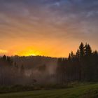 Nebel am Götzenbachsee