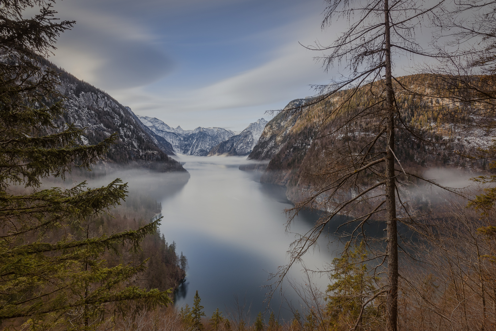 Nebel am Königssee