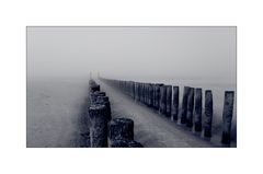 Nebel am Meer 2 - sw-Version