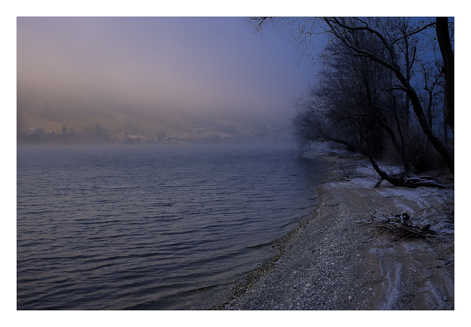 Nebel am Mondsee