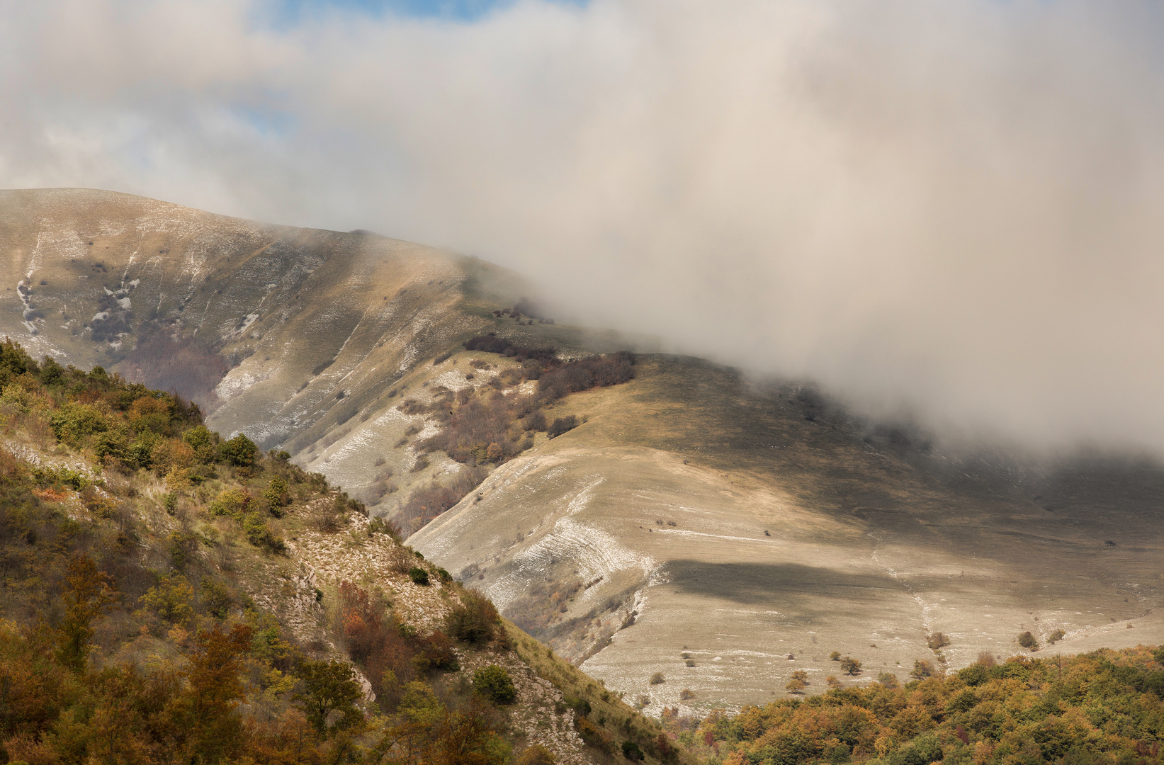 Nebel am Monte Nerone