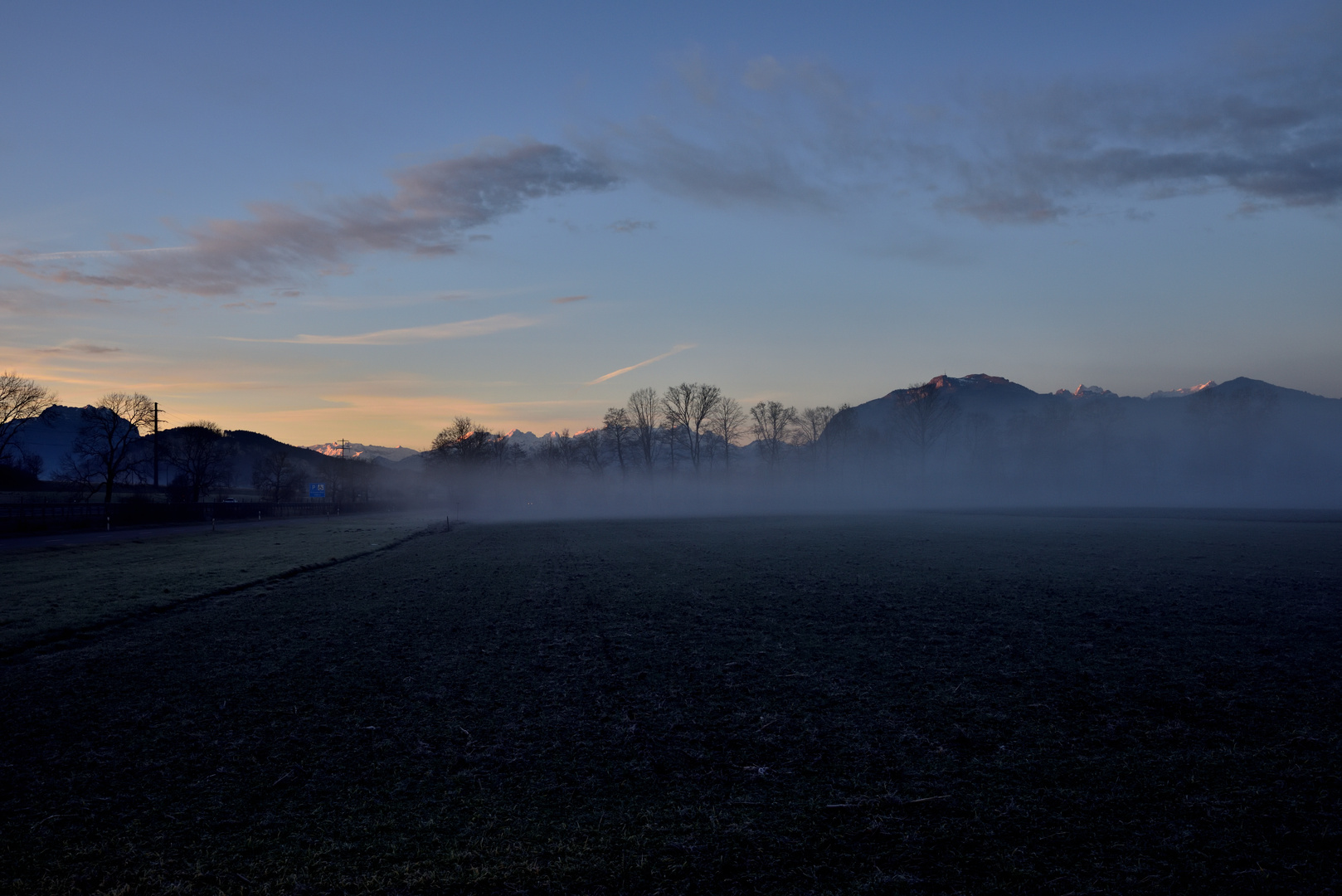 Nebel am Morgen 