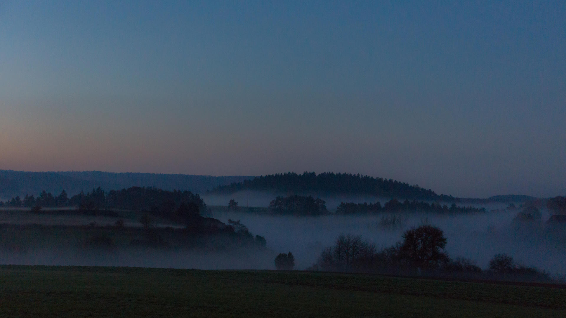 Nebel am Morgen