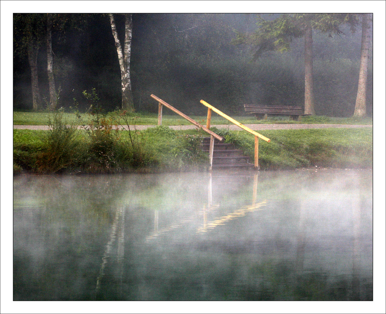 Nebel am Olchinger See