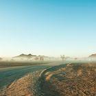 Nebel am Rande der Namib