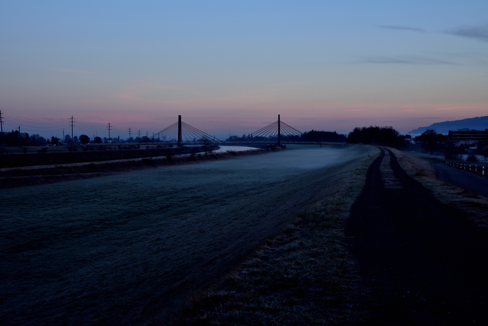 Nebel am Rhein