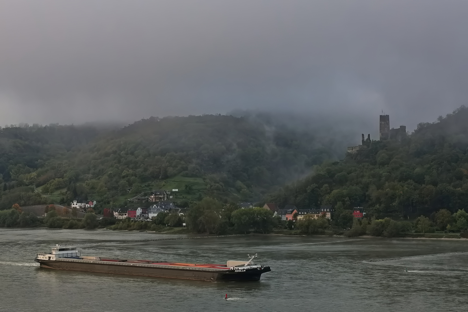 Nebel am Rhein