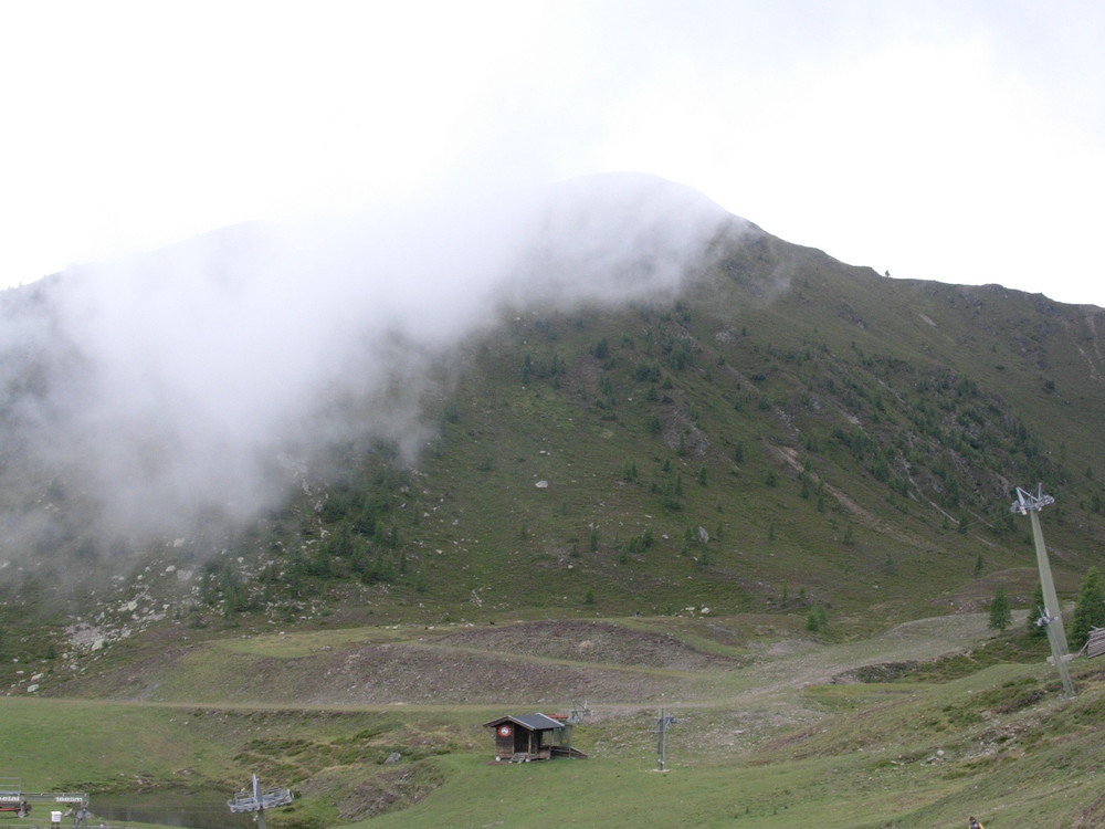 Nebel am Seetal in 1885 m Höhe