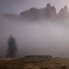 Nebel am Sella Joch