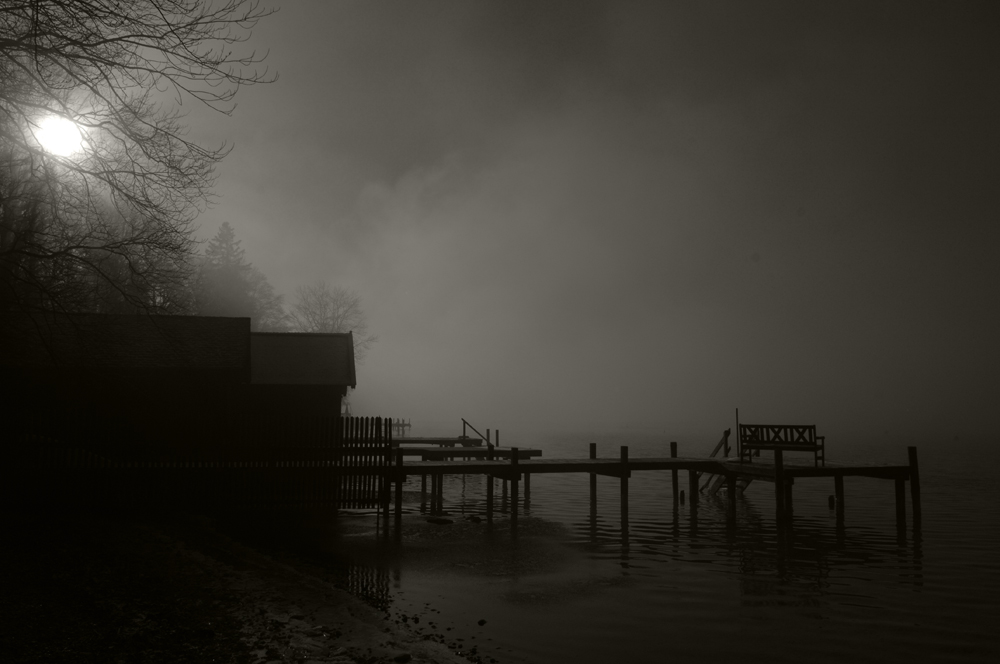 Nebel am Starnberger See