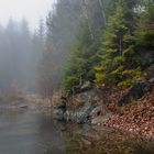 Nebel am Steinbruchsee