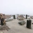 Nebel am Strand