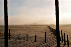 Nebel am Strand