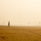 Nebel am Strand