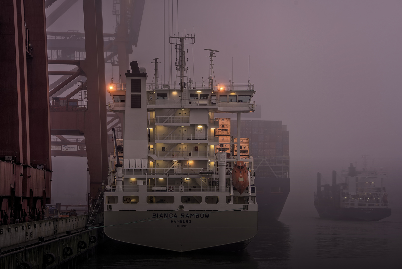 Nebel am Terminal