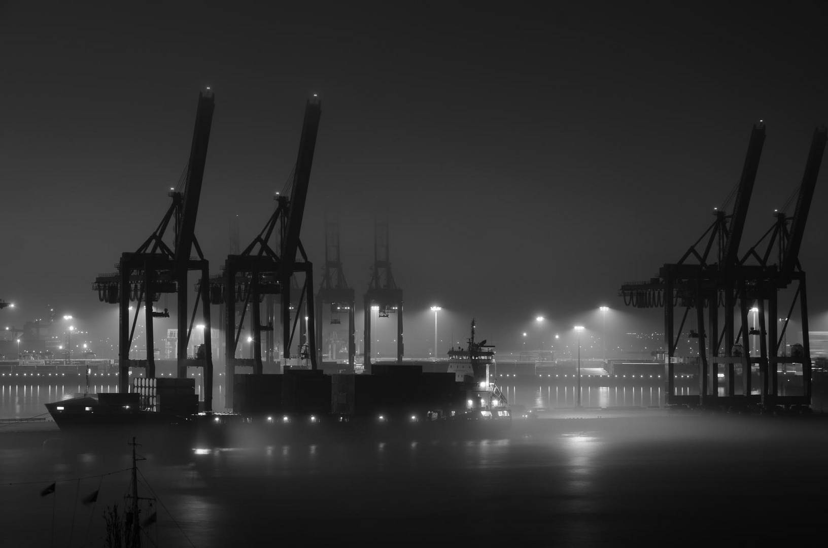 Nebel am Terminal