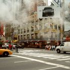 Nebel am Times Square