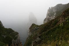 Nebel an den Falaises