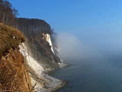 Nebel an den Kreidefelsen