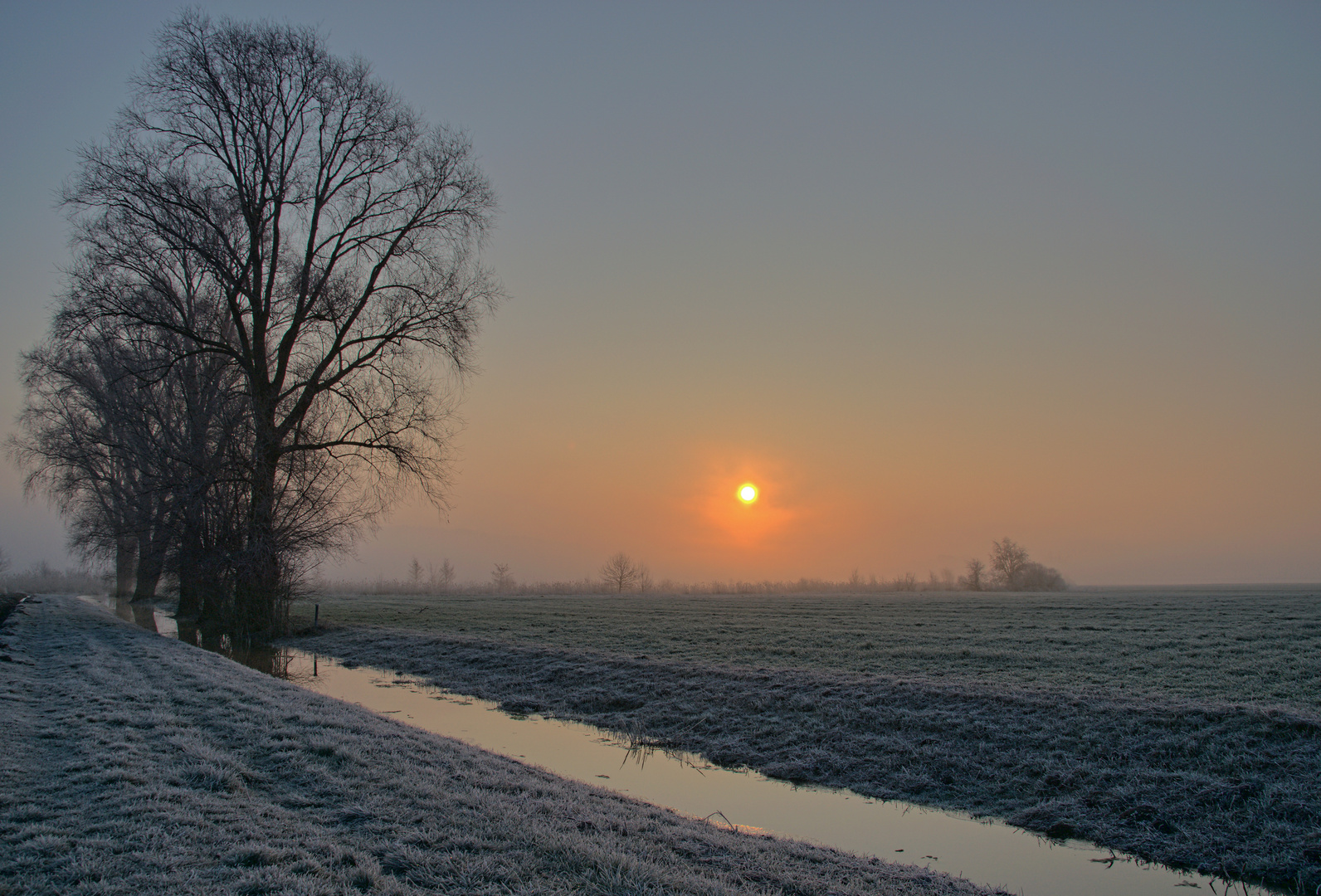 Nebel an der Altmühl