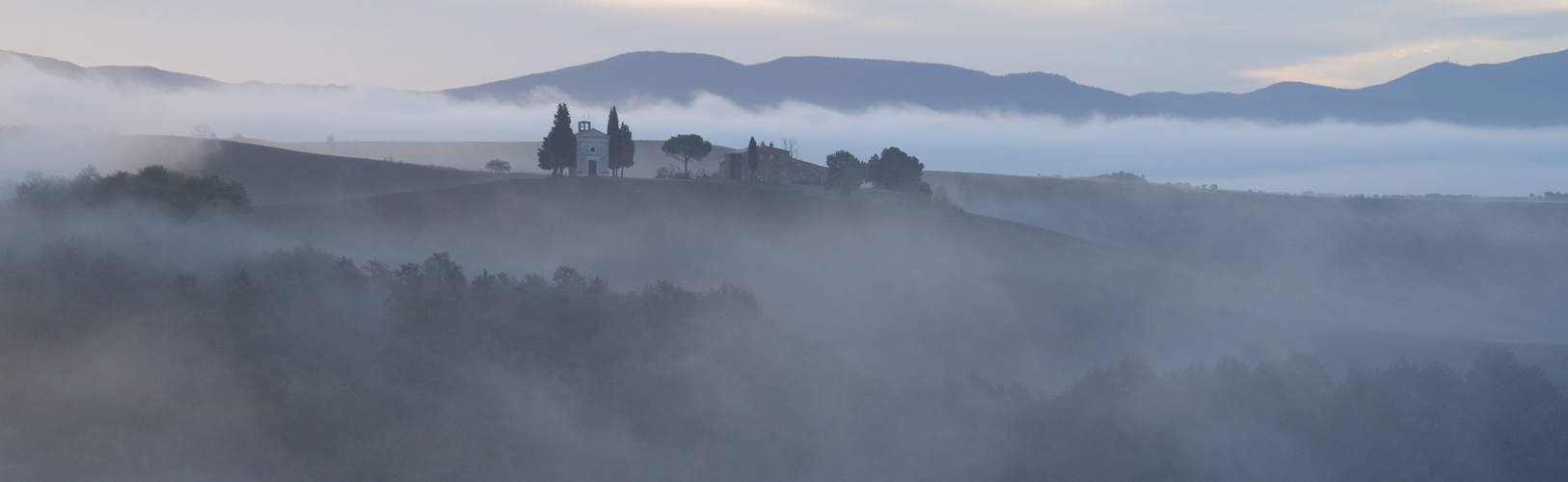 Nebel an der Cappella di Vitaleta 3