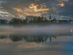 Nebel an der Kieswäsch