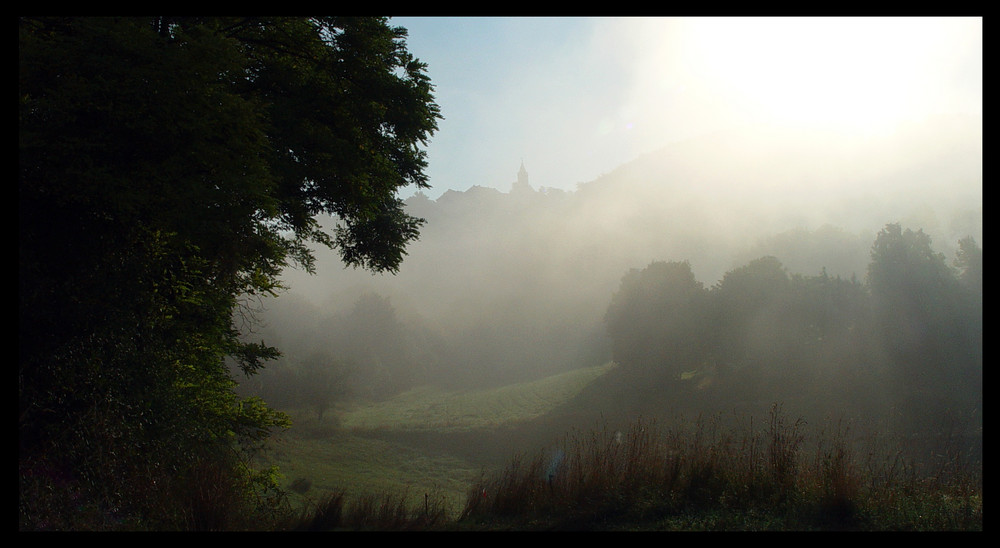 Nebel an der Leuchtenburg