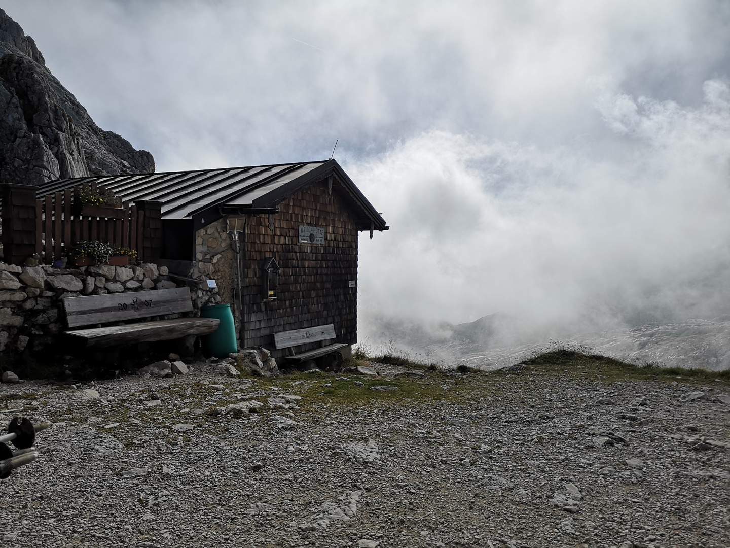 Nebel an der Meilerhütte