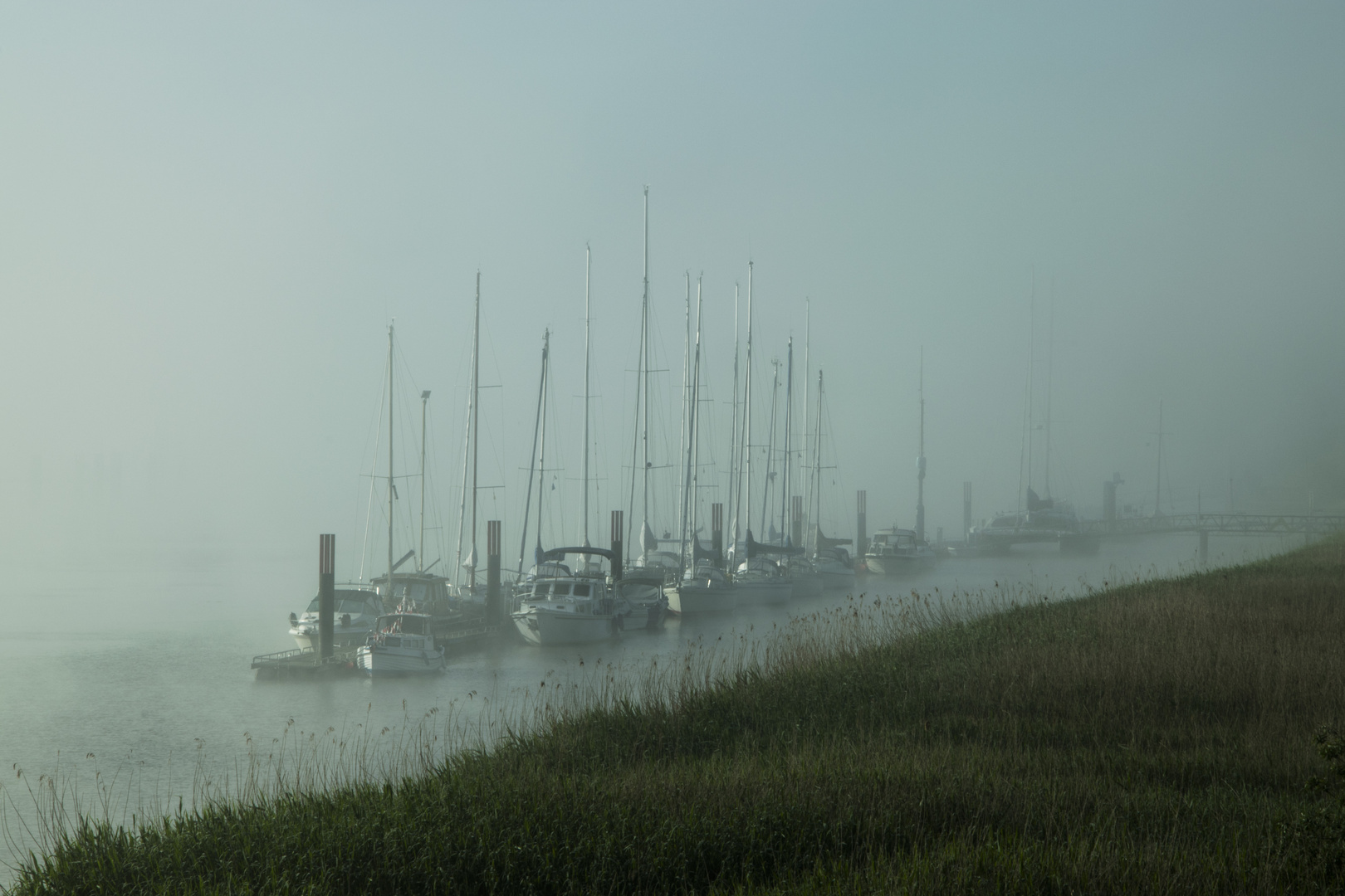 Nebel an der Oste