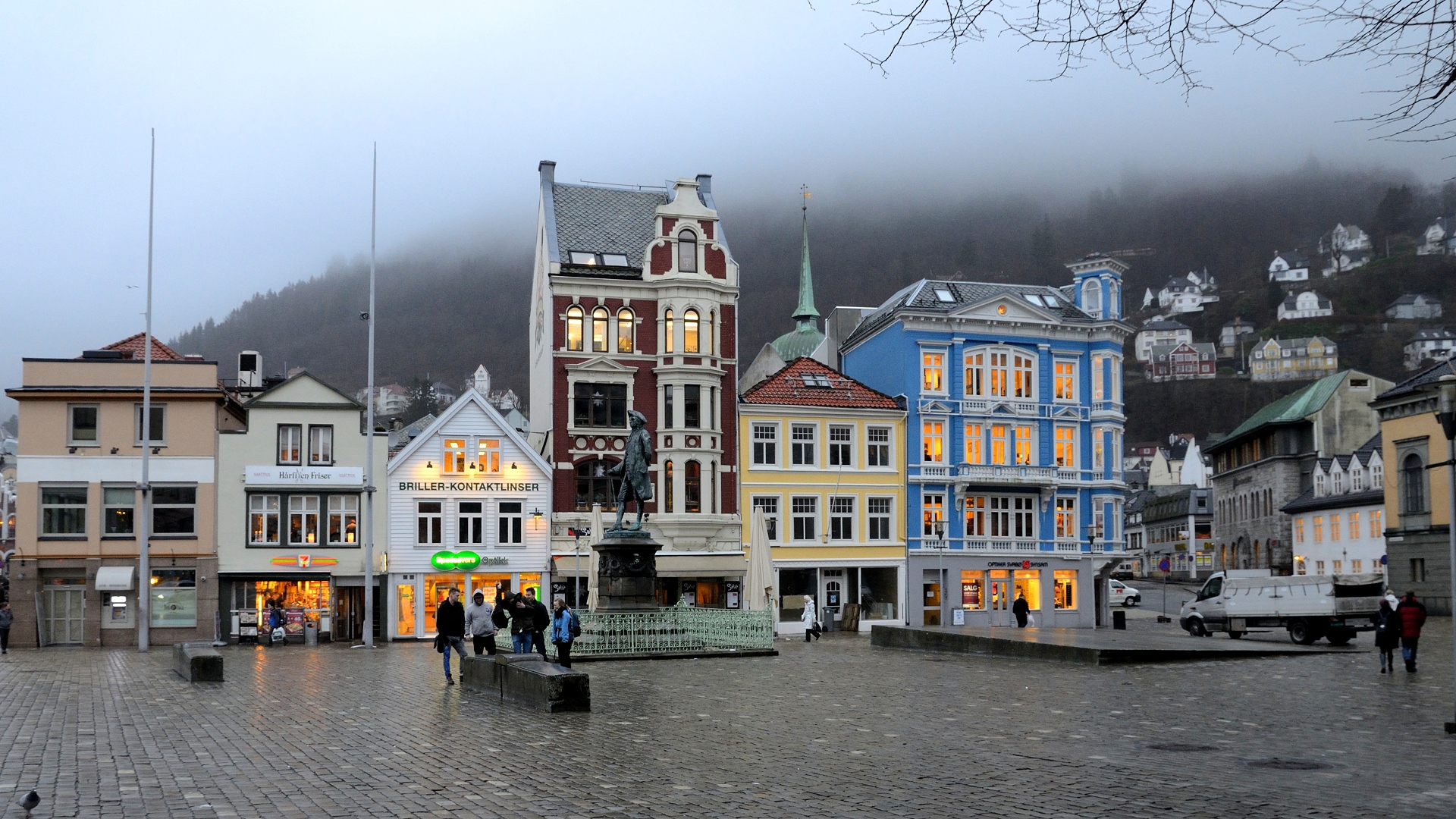 nebel auf bergen