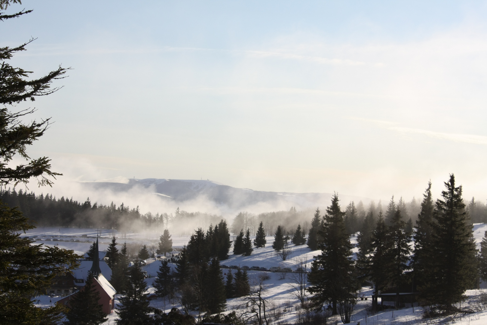 Nebel auf dem Kandel