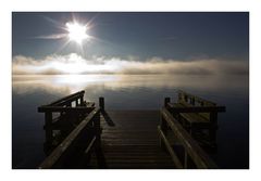 Nebel auf dem Ratzeburger See