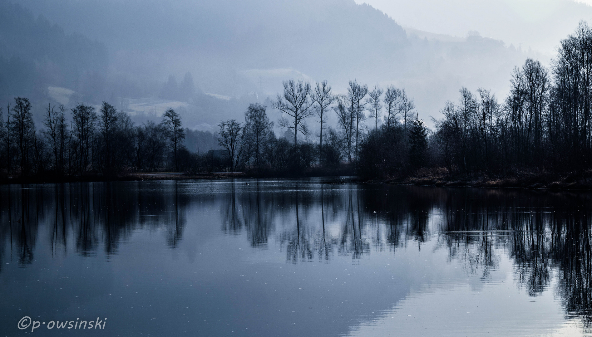 Nebel auf dem See