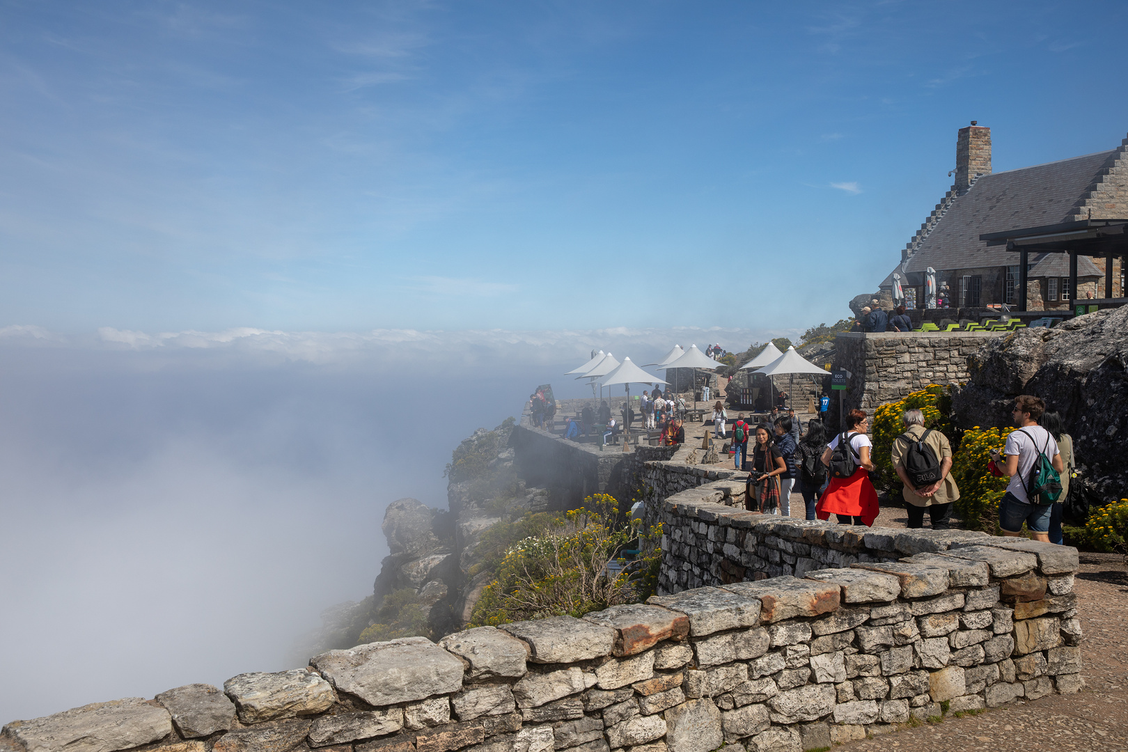 Nebel auf dem Tafelberg