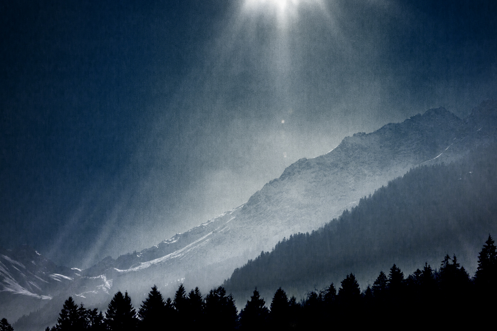 Nebel auf den Bergen