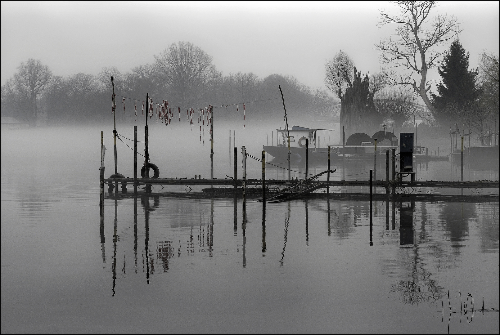 Nebel auf der Havel