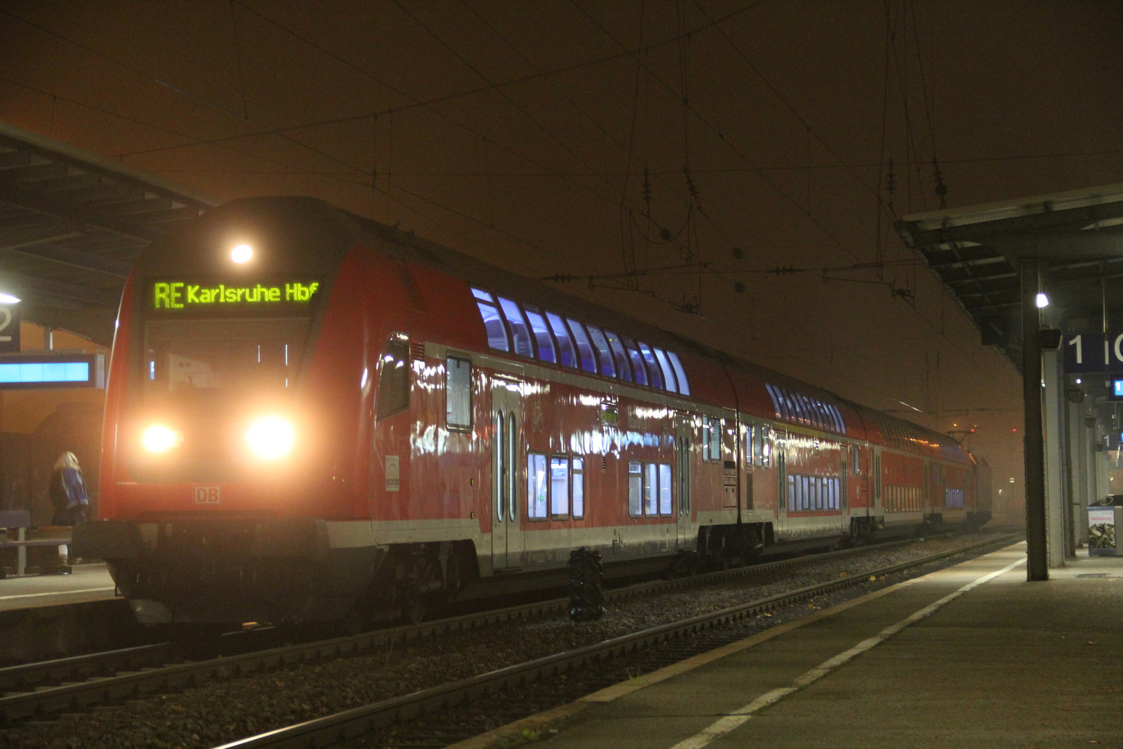 Nebel auf der Schwarzwaldbahn