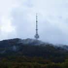 Nebel aus dem Berg