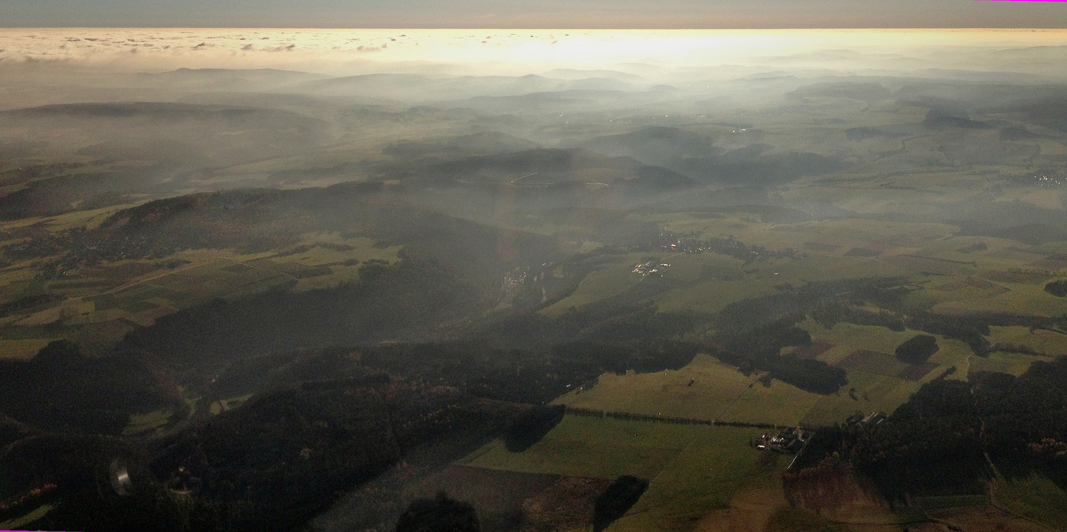 Nebel aus der Luft