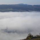 Nebel bei Longuich, Mosel