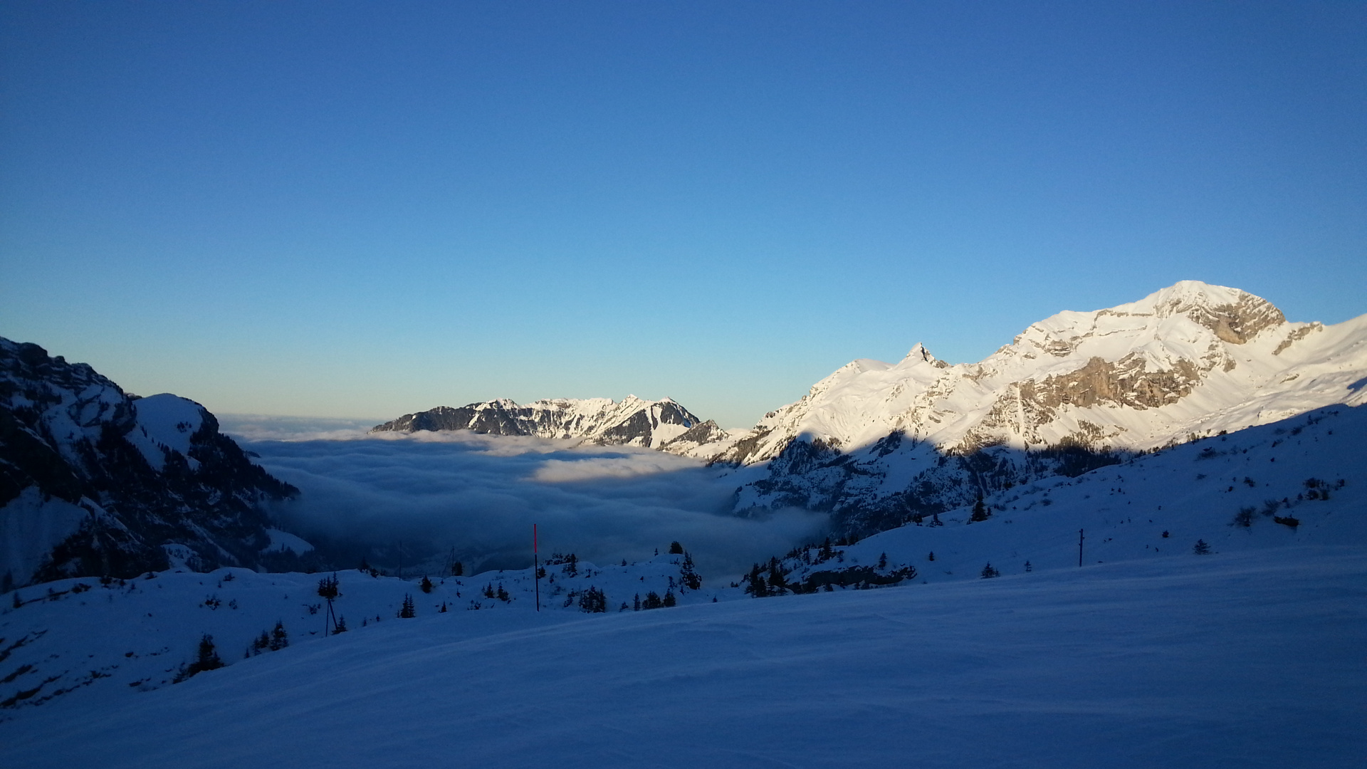 Nebel bei Melchsee