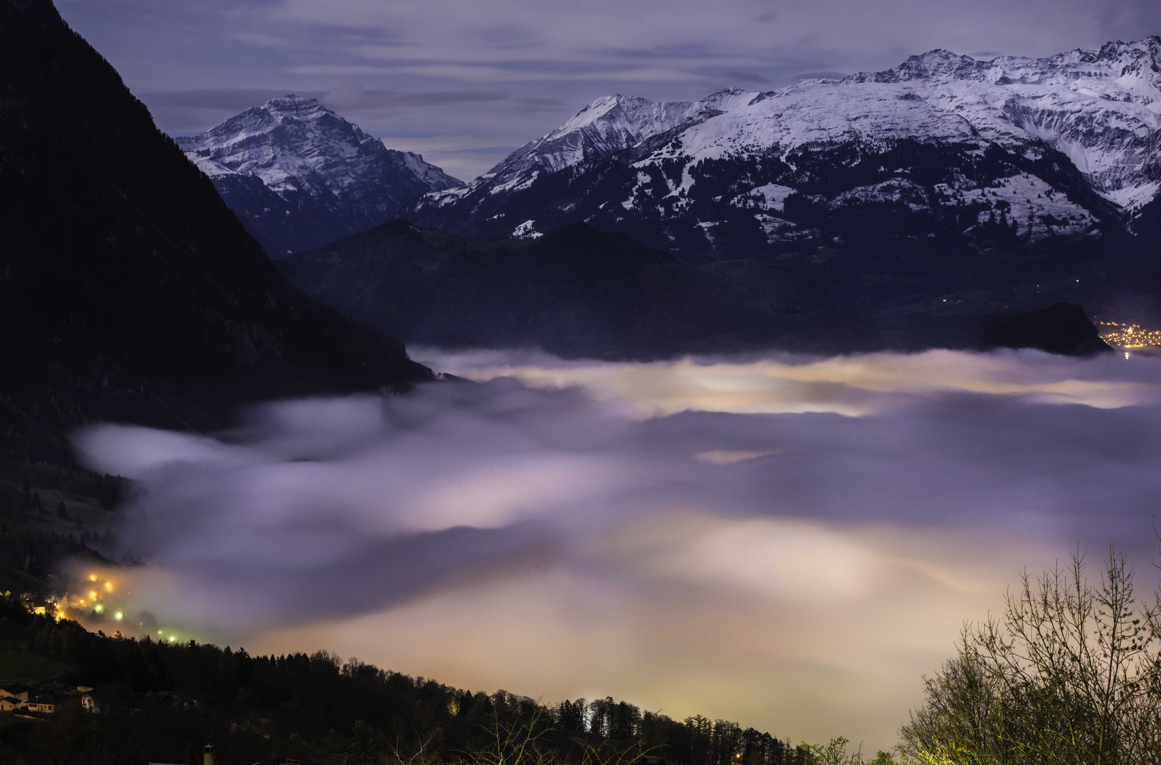 Nebel bei Nacht