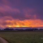 Nebel bei Sonnenaufgang