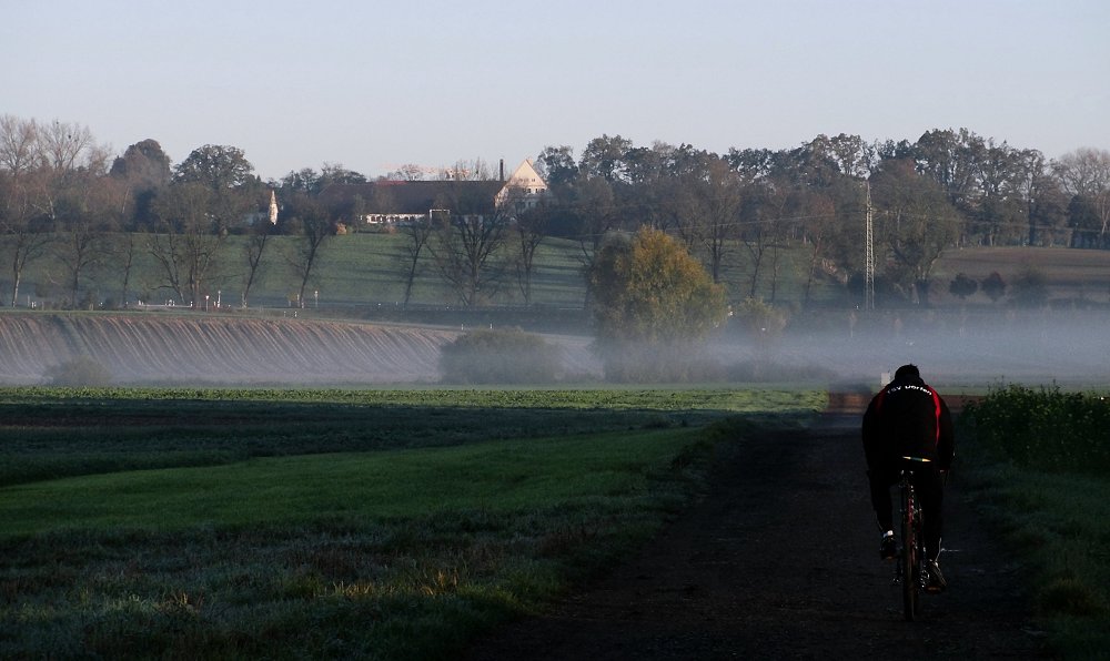 Nebel . Bicycle . Gut . Kaps