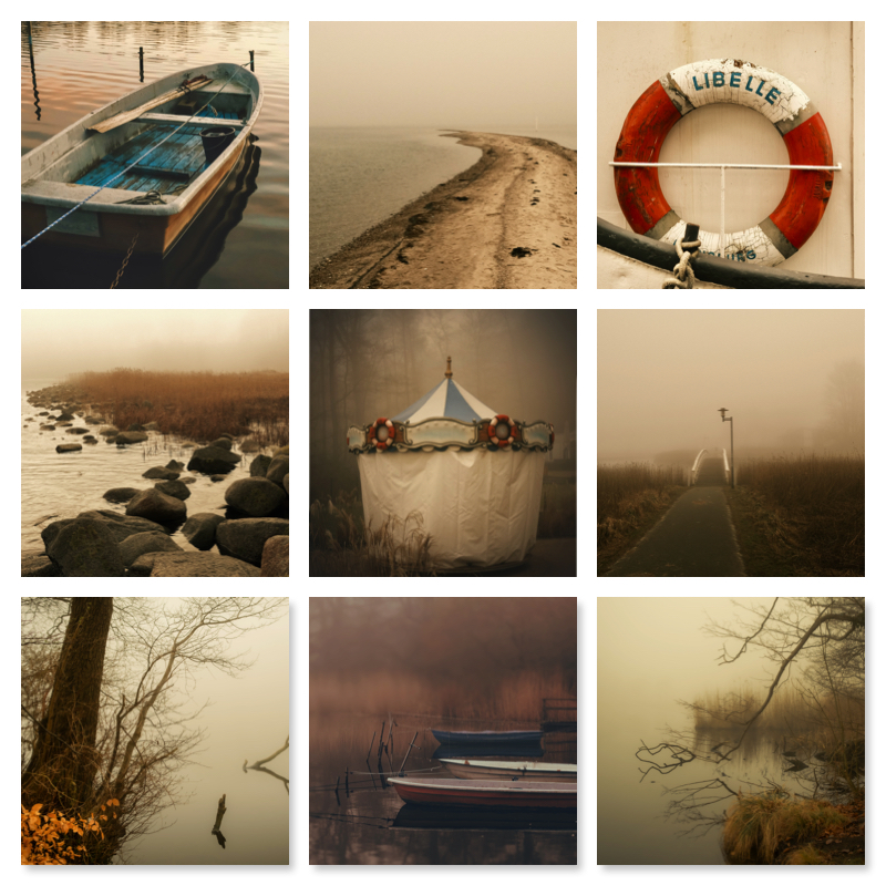 Nebel Collage