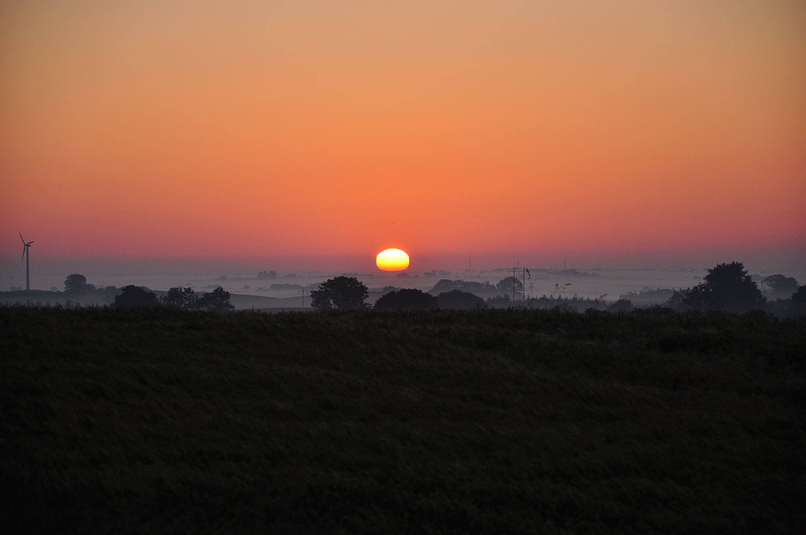 Nebel -der sanfte Sonnenaufgang!