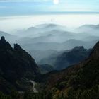 Nebel drückt von der Po-Ebene zum Pasubio herauf