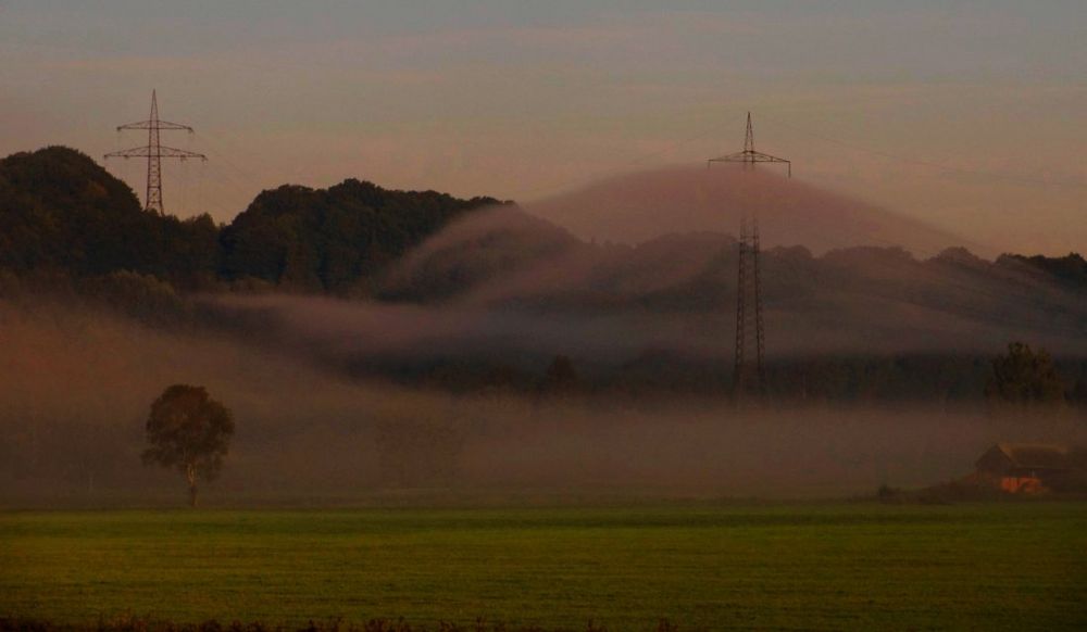 "Nebel-Dunst-Kuppel", Aßlinger Filzen, 12.09.2010